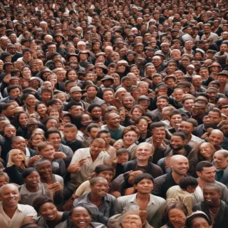 crowded png