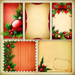 vintage christmas backgrounds