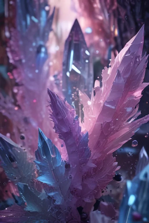 crystals background