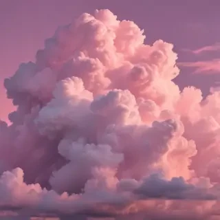 pink cloud aesthetic