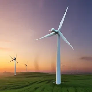 wind turbine png