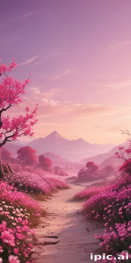 cute pink backround