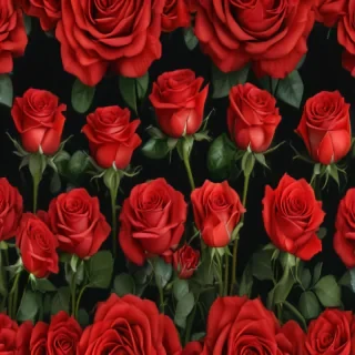 red roses aesthetic