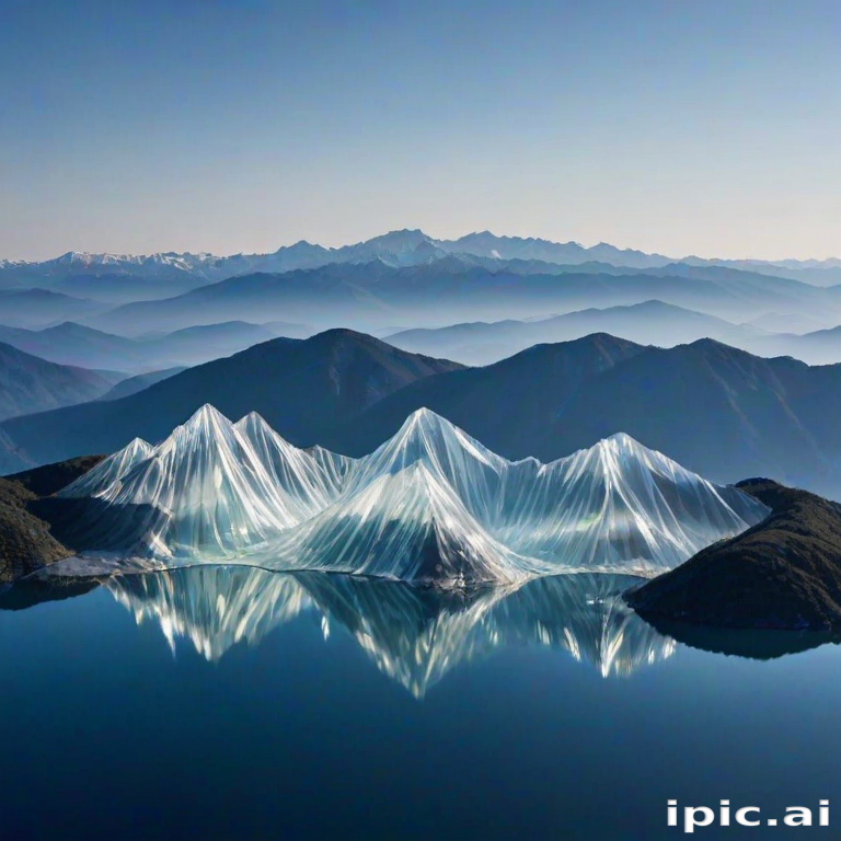 transparent mountains