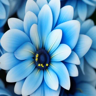 background blue flower