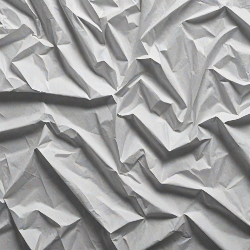 wrinkled paper