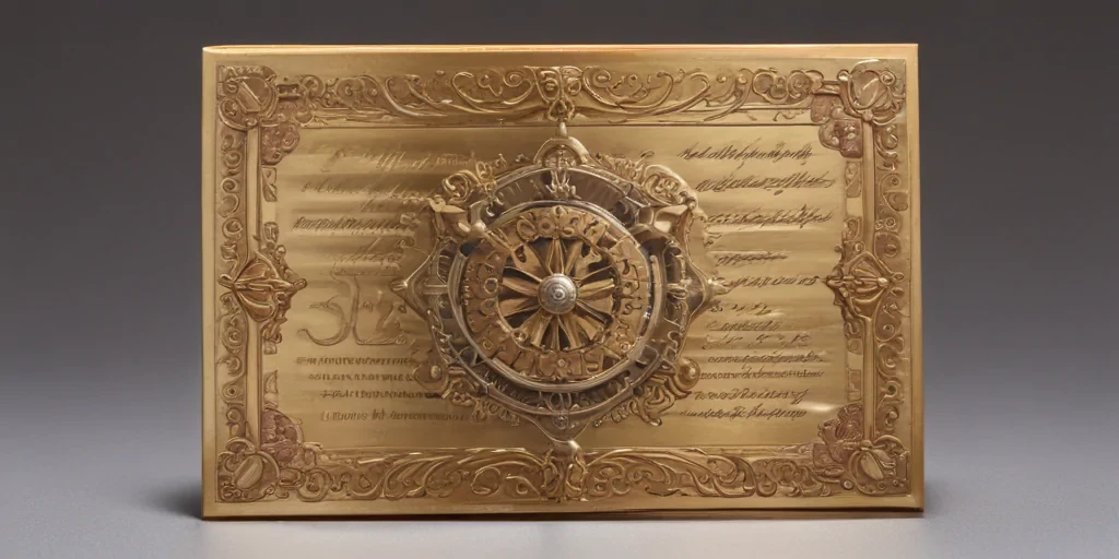holding card