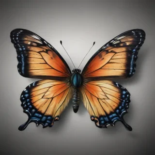 butterfly drawing png