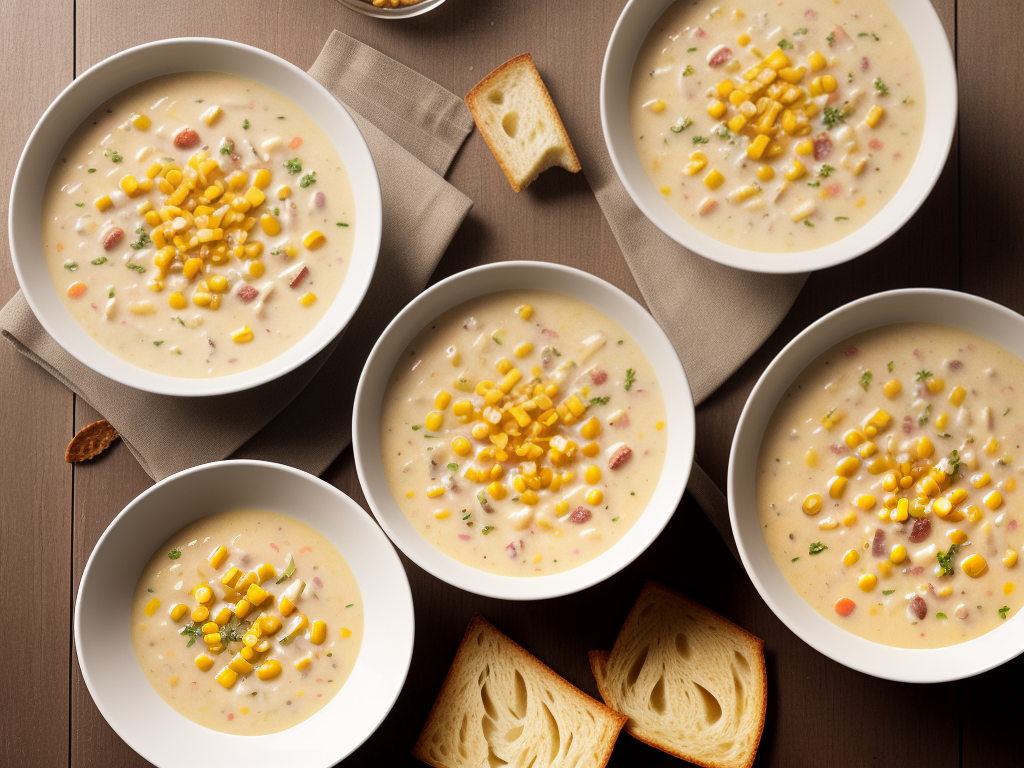 recipe for panera corn chowder
