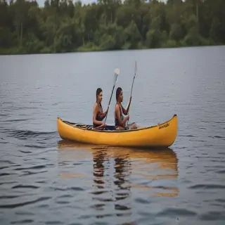 canoeing png