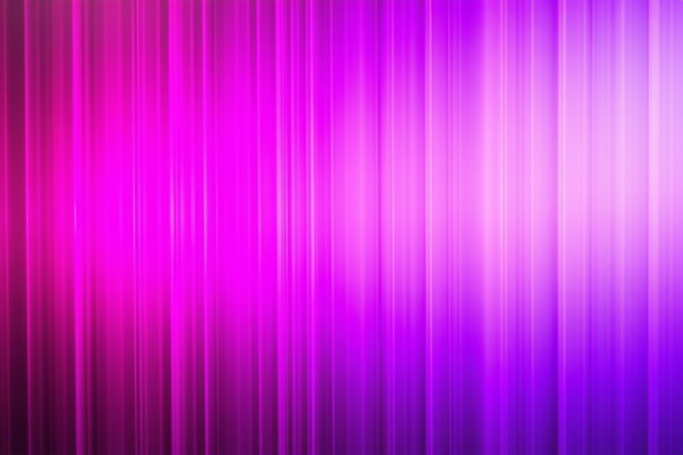 Generate a vibrant abstract background with vertical streaks of magenta and purple, 50mm lens, f/2.8 aperture, ISO 100, 1/60 sec exposure, soft focus, shot with a DSLR camera from a frontal view.