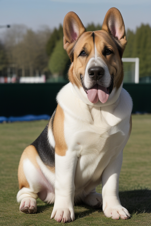 akita basset dog breed