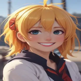 anime smile gif