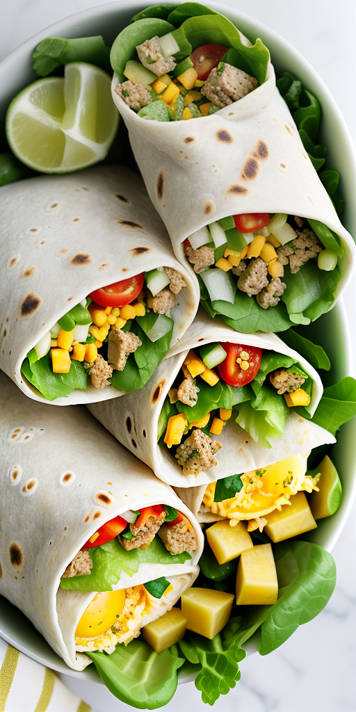 salad and go breakfast burritos