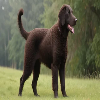 curly coated retriever