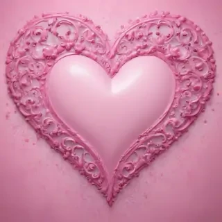 pink heart background