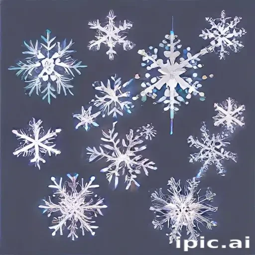 snowflakes clipart transparent background