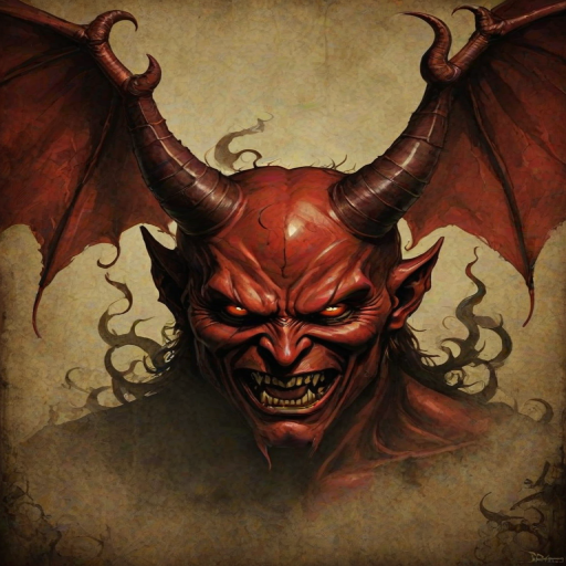 wallpaper of the devil