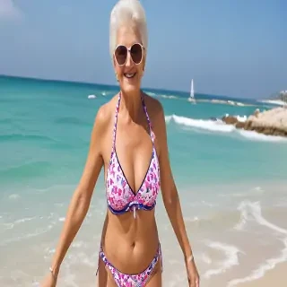 bikini granny