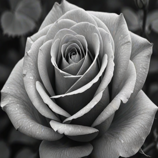 rose pictures in black and white