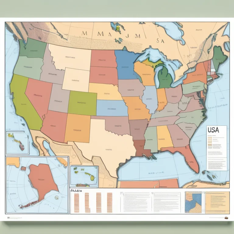 mapa usa