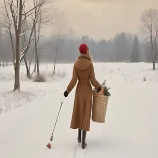 vintage winter images