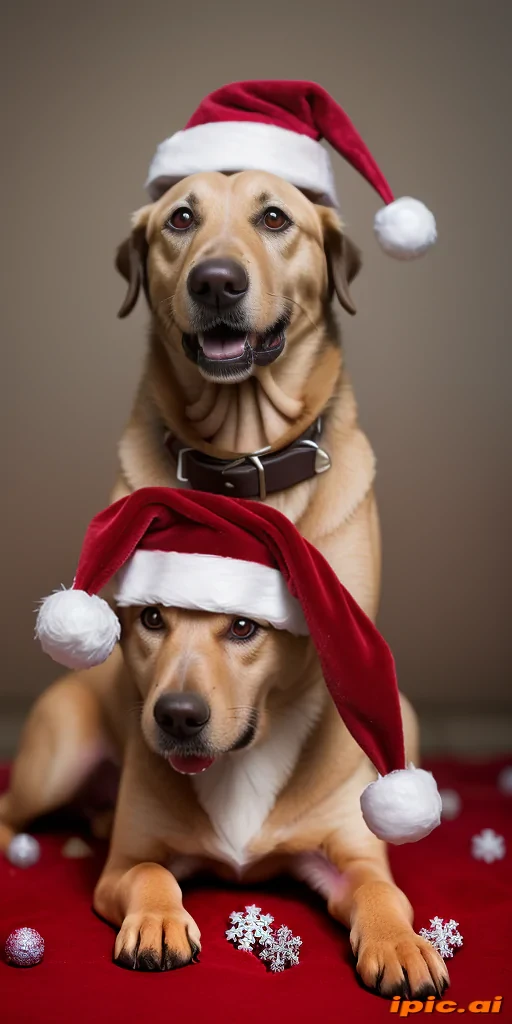 dog christmas photos