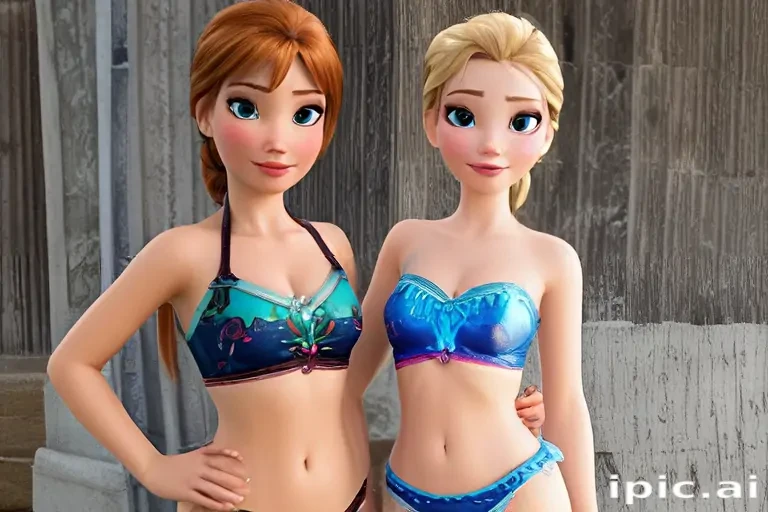 frozen anna bikini