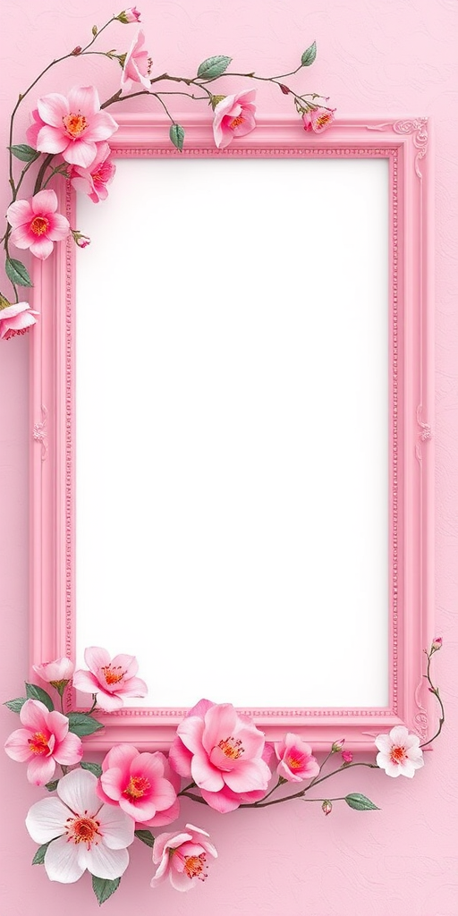 pink frame png