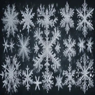 snow flakes png