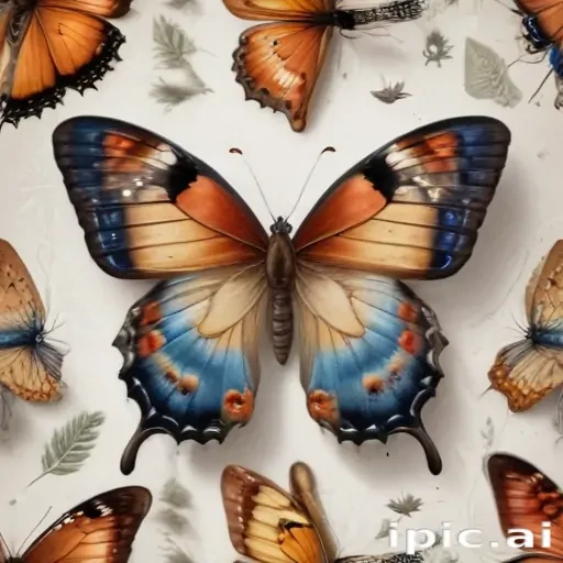 drawing butterfly