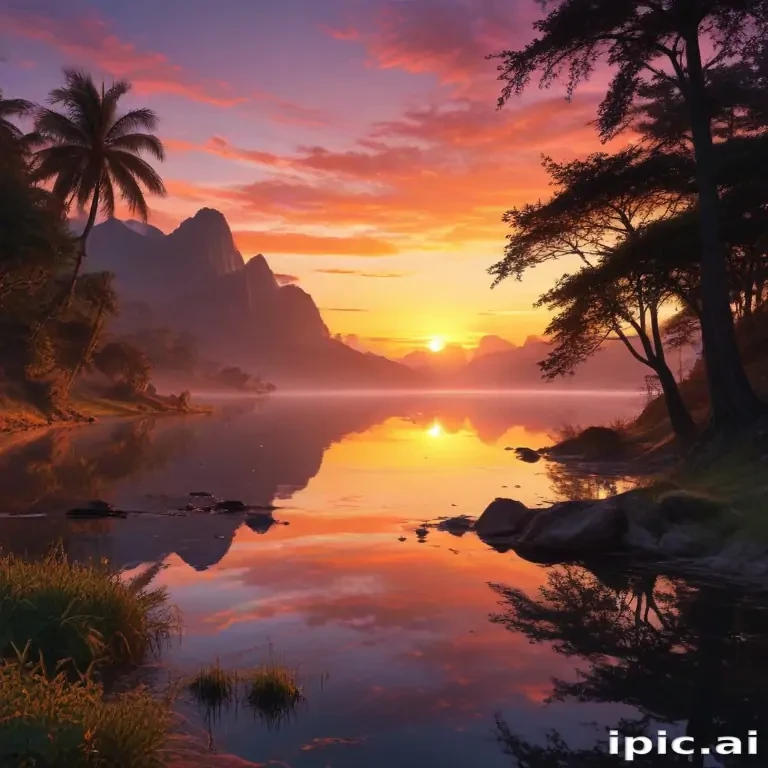 aesthetic wallpaper sunset