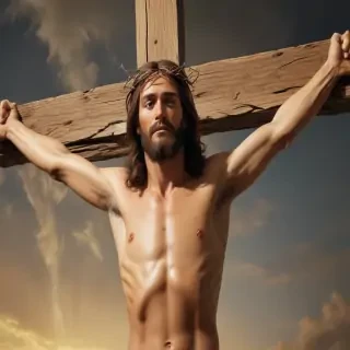 pics of jesus on the cross