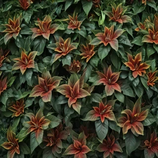 zoom background plants