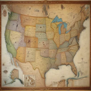 show me a map of the u.s.