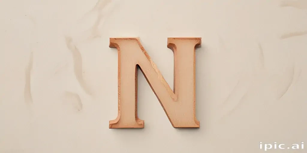 letter n