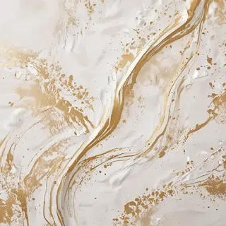 white & gold background