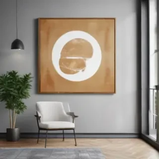 free wall art mockup