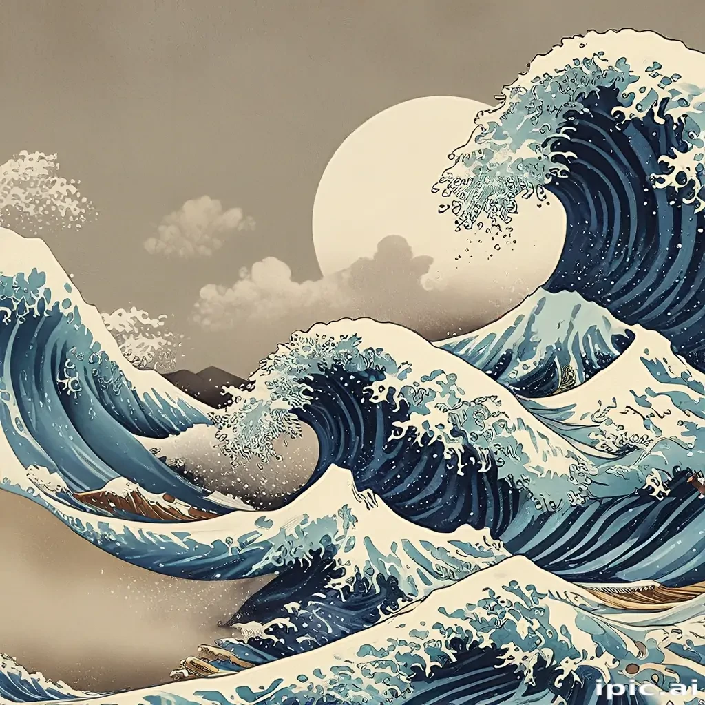 the great wave wallpaper
