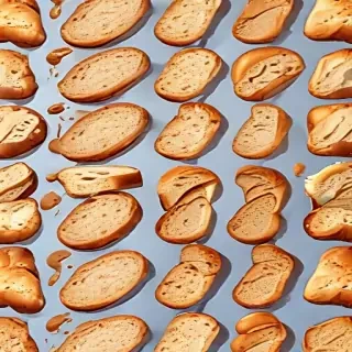 bread in cartoon