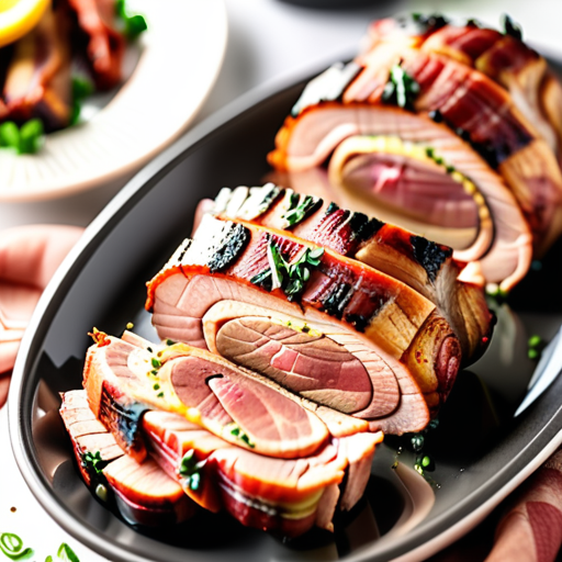 bacon wrapped pork tenderloin air fryer