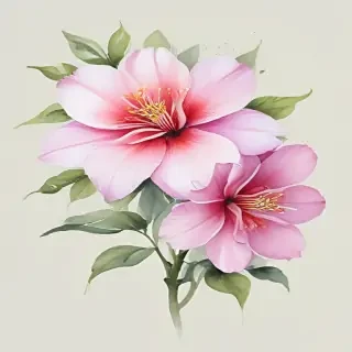 watercolor flower images