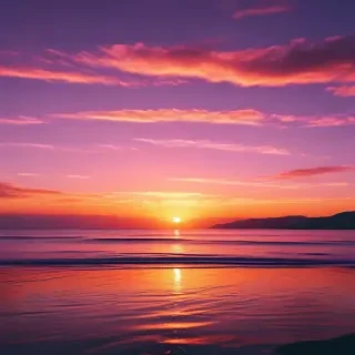 aesthetic sunset wallpaper