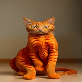 orange cat