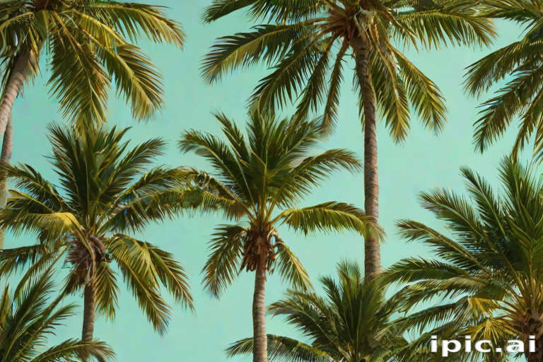 palm trees background