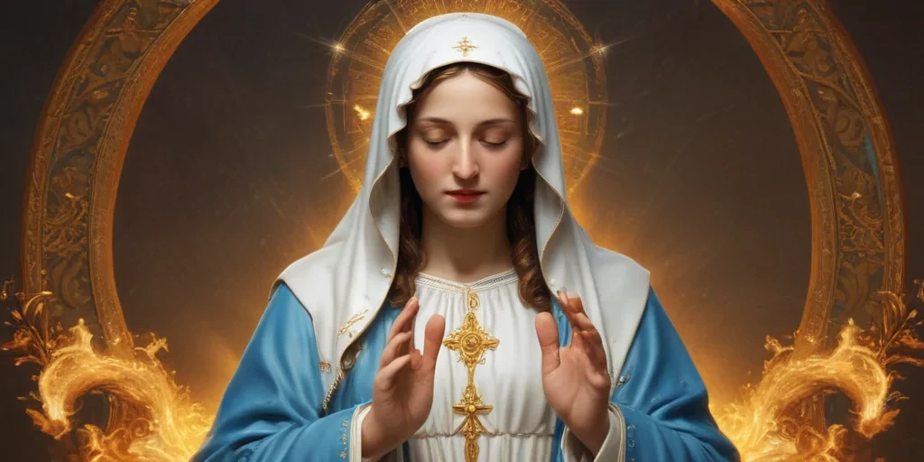virgin mary clipart