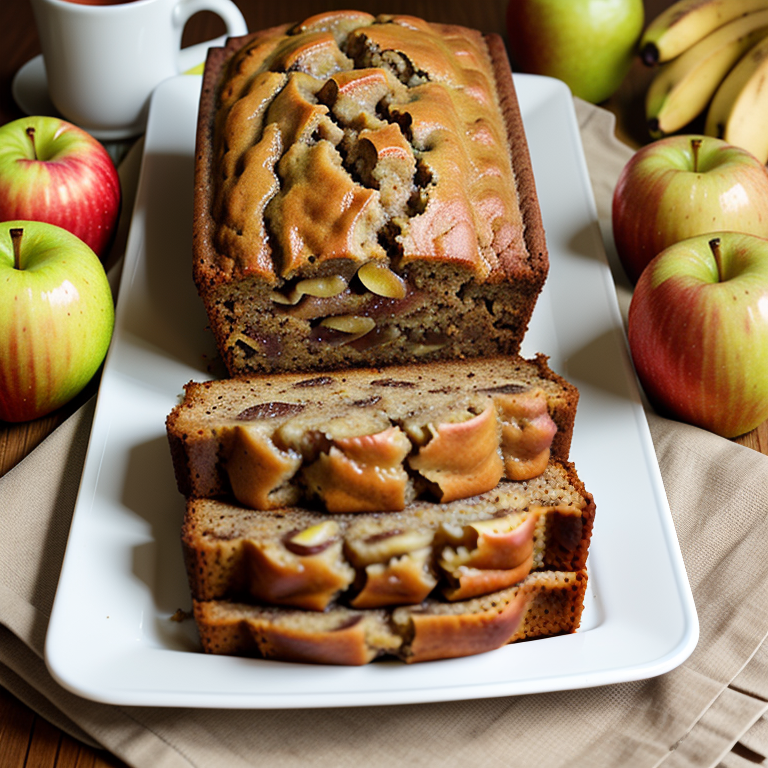 banana bread recipe with apples