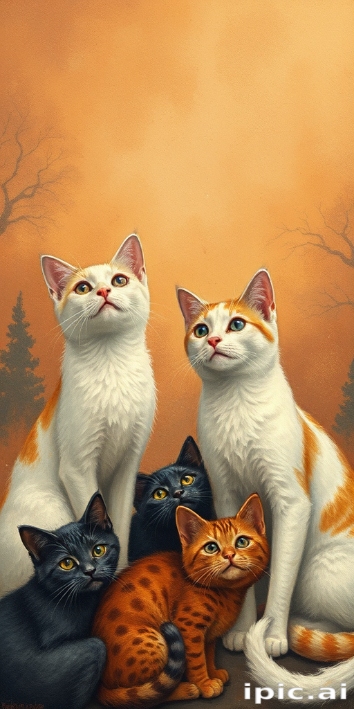 background wallpaper cats