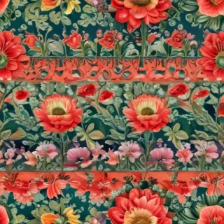 color drawings of flowers