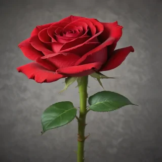 image of a red rose